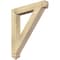 Ekena Millwork Traditional Arts & Crafts Rough Sawn Bracket, Douglas Fir, 4"W x 28"D x 32"H BKT04X28X32TRA03RDF - alternate 1